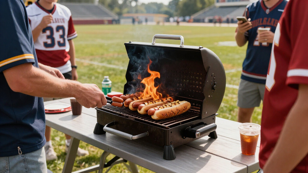 portable tailgating grills
