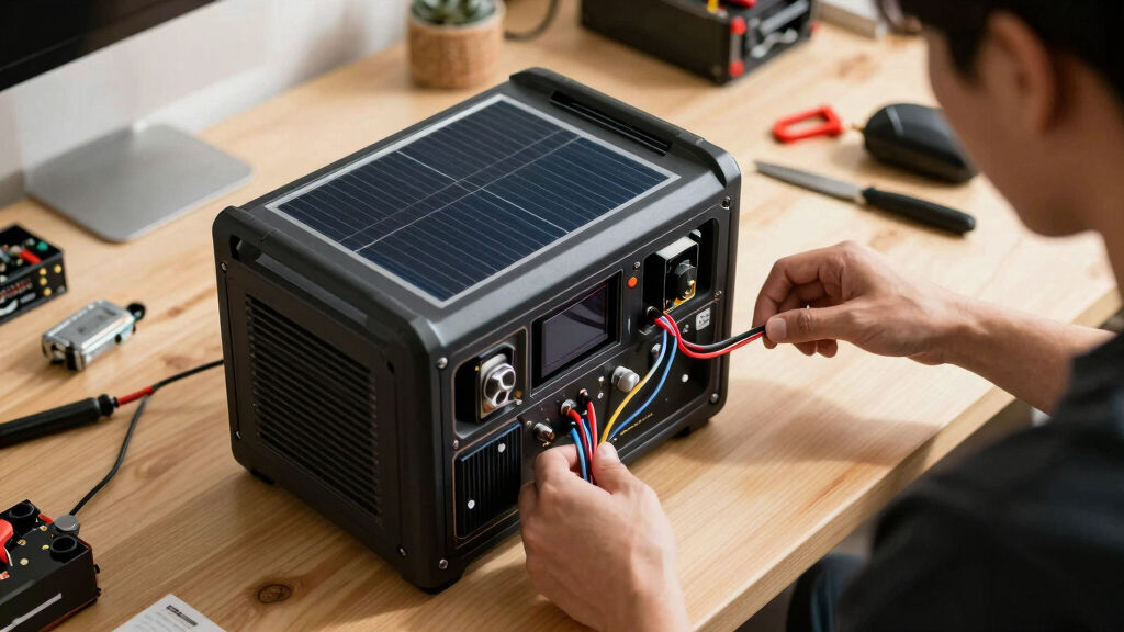 solar-powered backup generators