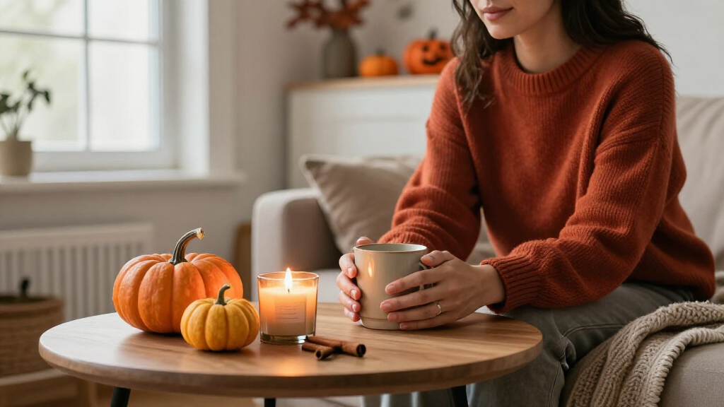 Halloween aromatherapy candles
