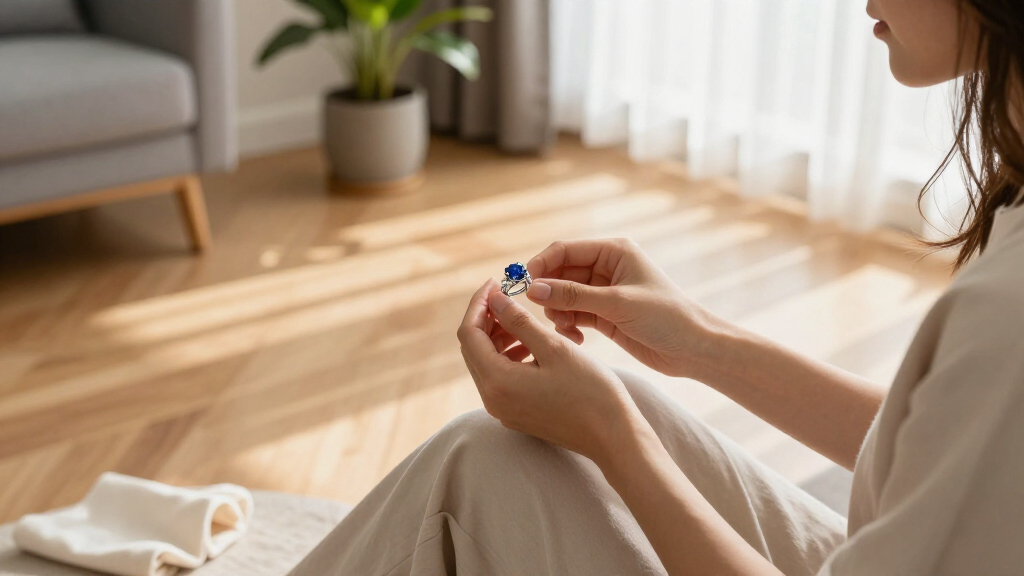 best sustainable sapphire diamond rings