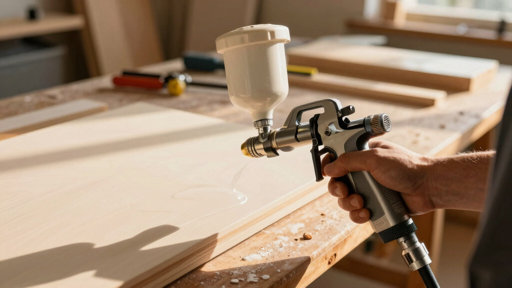 HVLP paint sprayers for woodworking