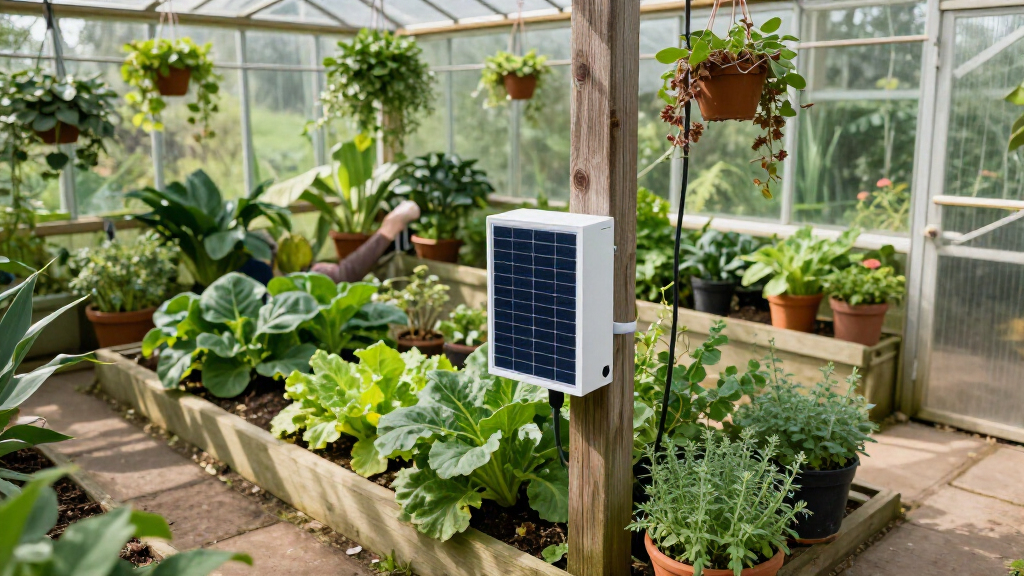 best off-grid power stations for greenhouse monitoring