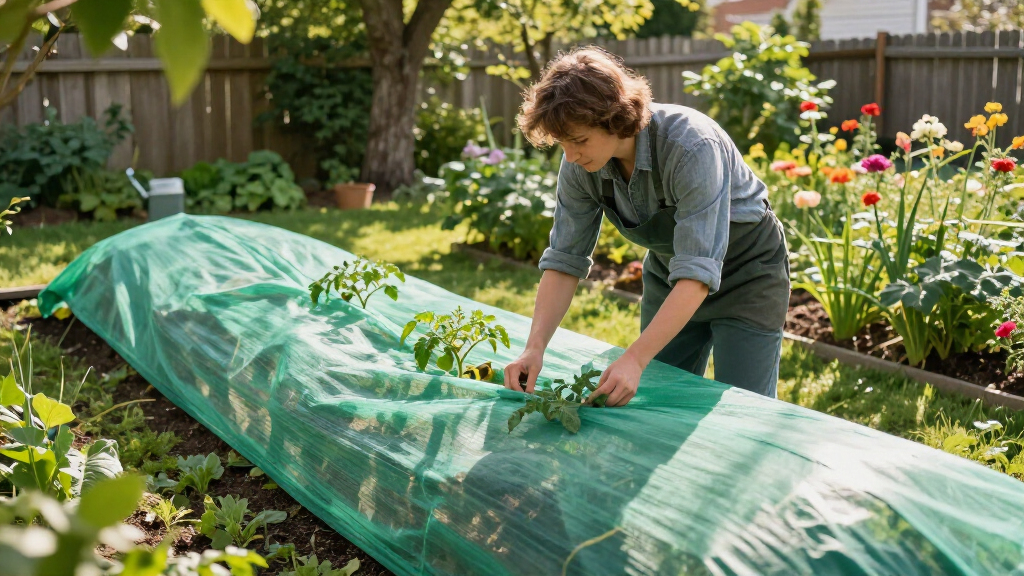 garden row covers