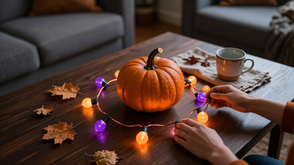 Halloween string lights