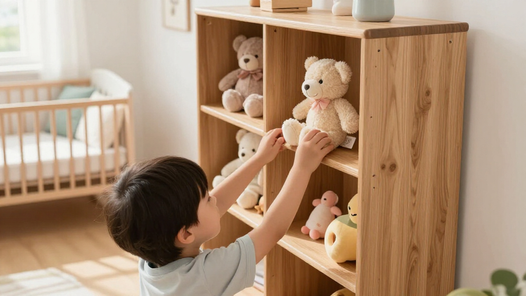top solid wood nursery bookshelves