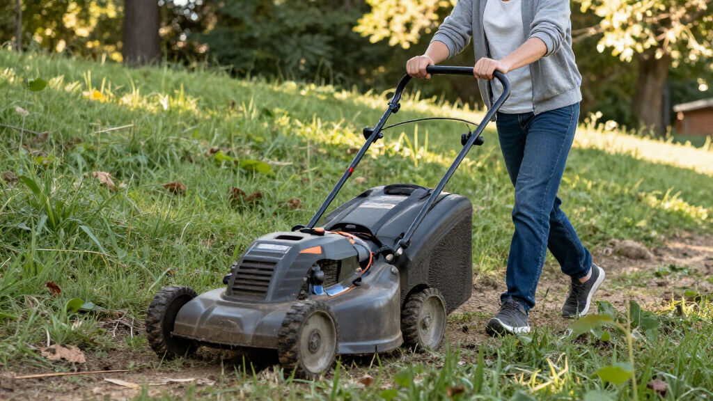 best self propelled mower for hills
