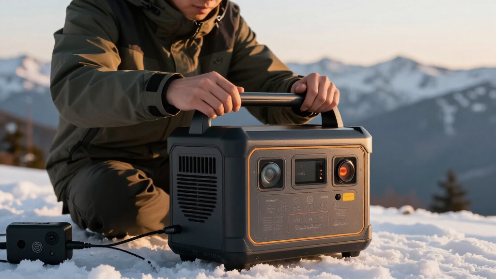 portable power station low temperature operation
