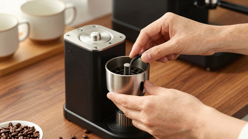 best 64mm burr grinder with low retention chute