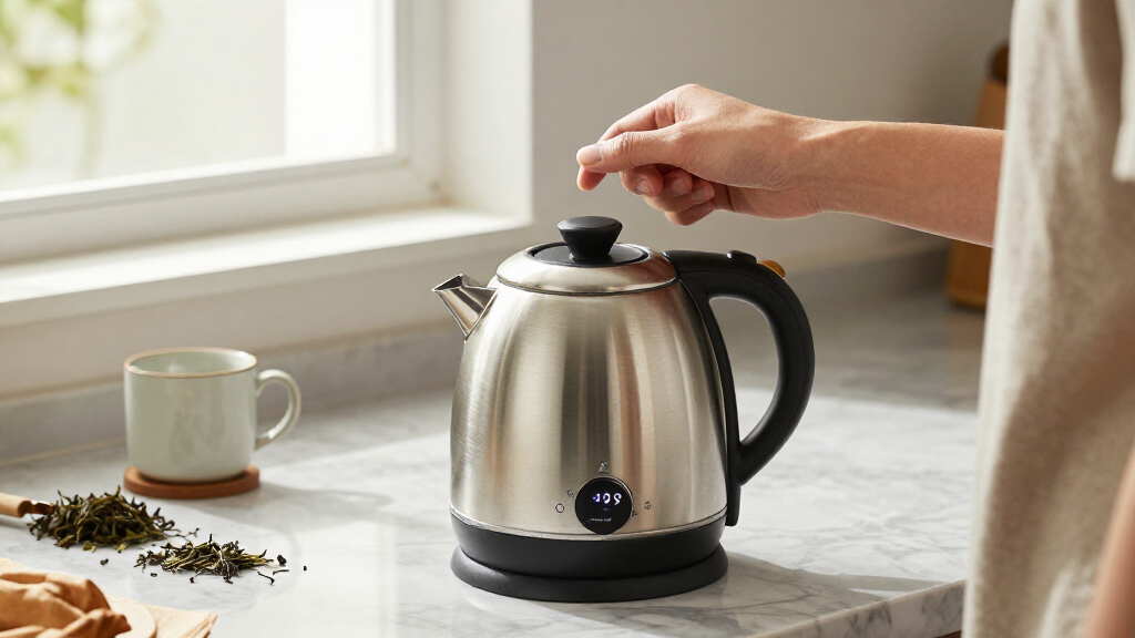 high end electric kettle variable temperature