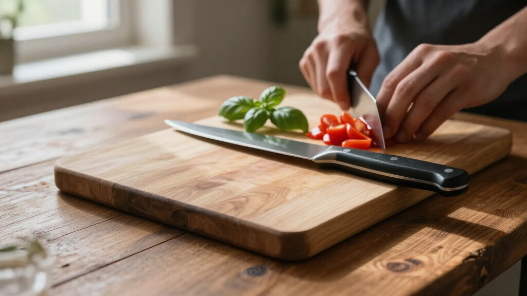 square cutting board