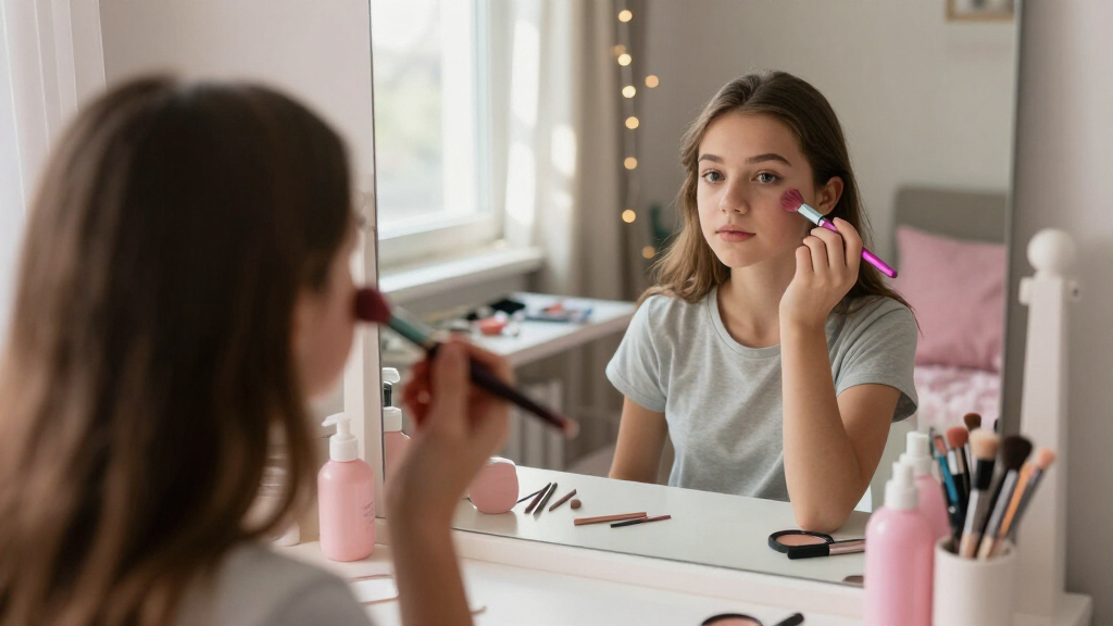 makeup brushes for teens