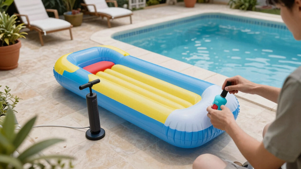 inflatable pool floats