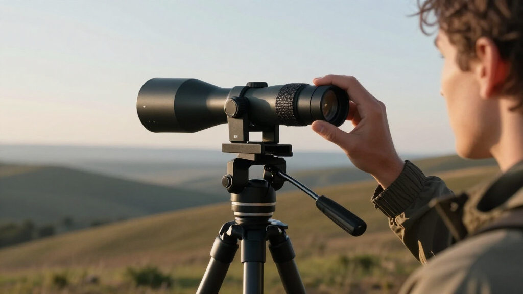 spotting scope for long range shooting