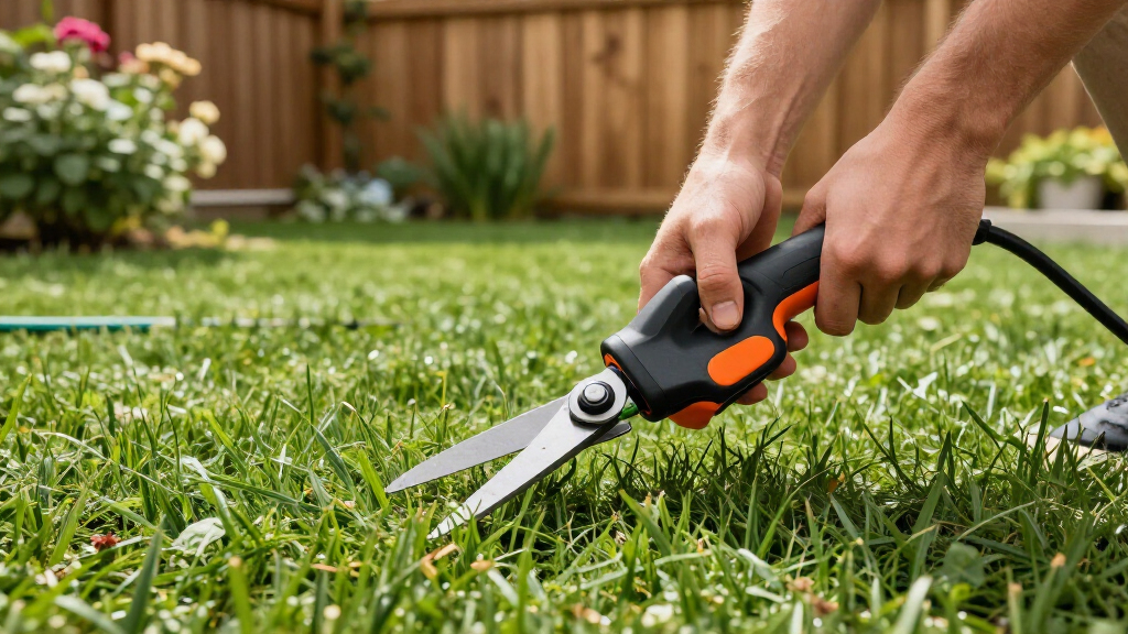 cordless grass shears