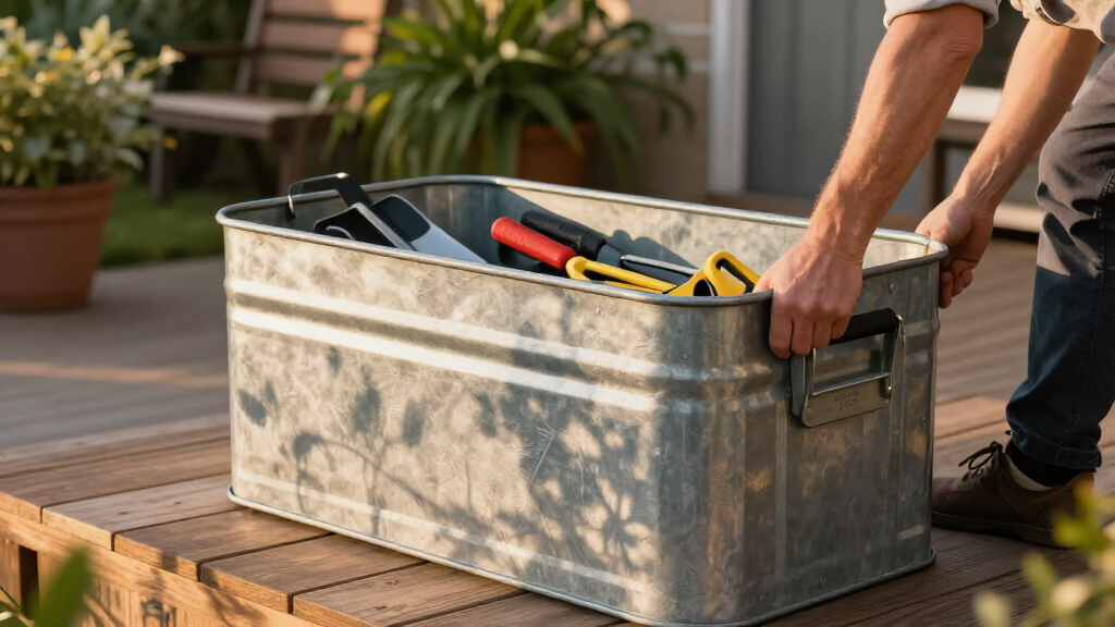 heavyduty outdoor storage deck boxes