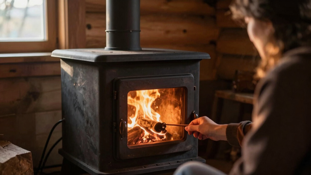 best small wood stove for off-grid cabin