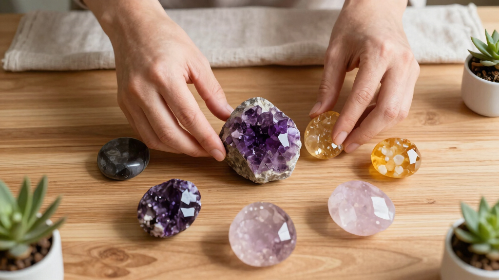 chakra healing stones