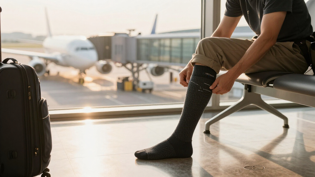 compression socks for long flights