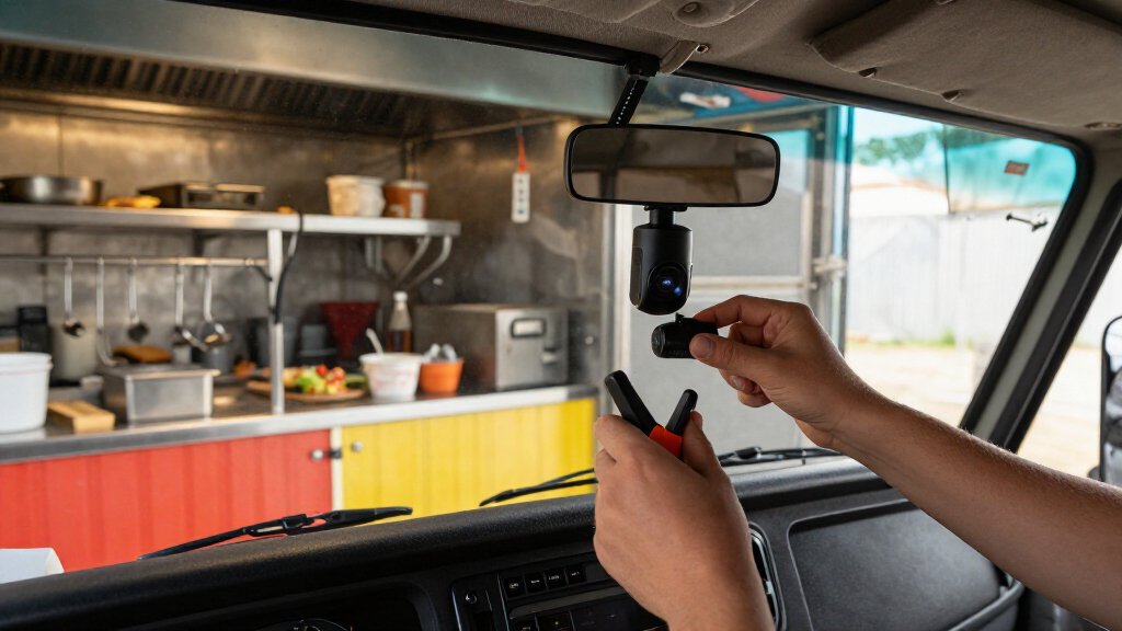 best front and rear dash cams for food truck business