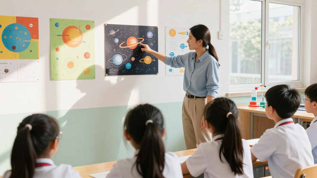 educational science reference posters