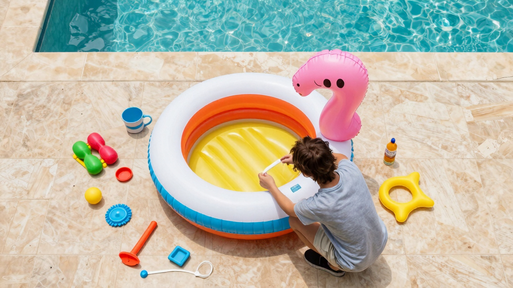 inflatable pool party supplies