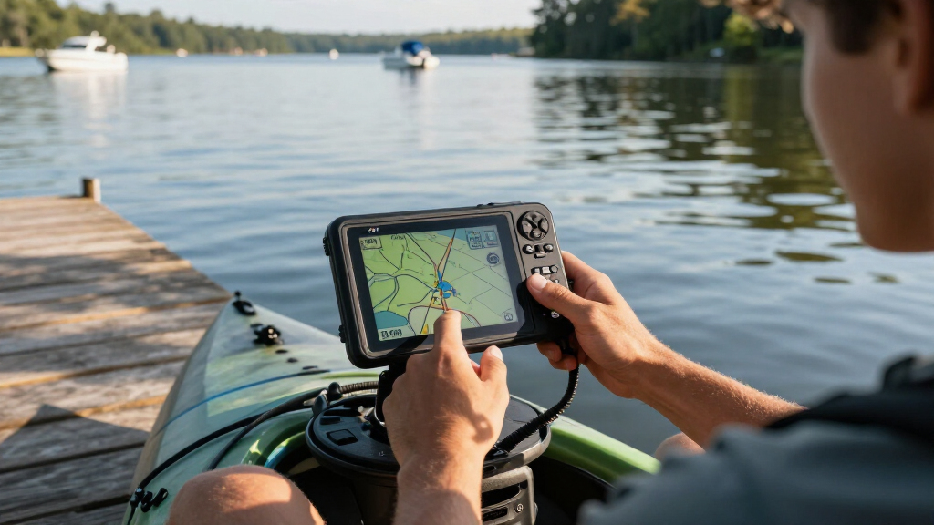 marine gps chartplotter 7 inch