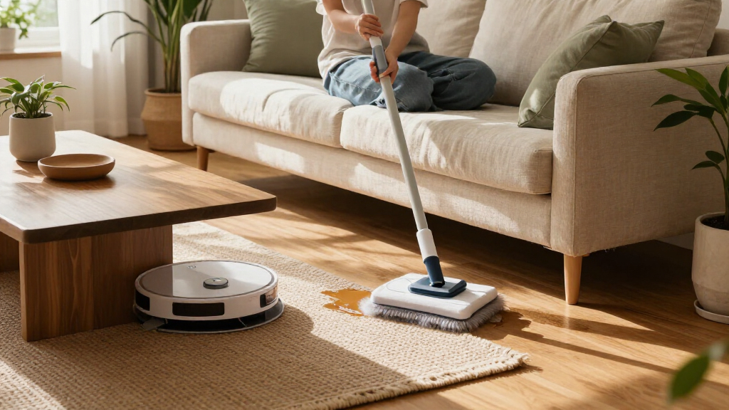 robot mops for hands free cleaning