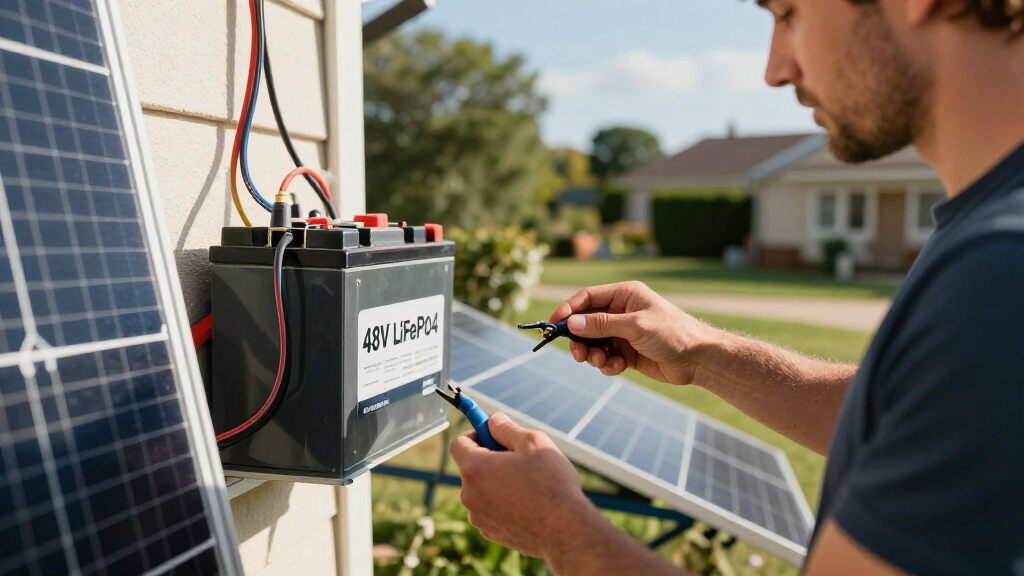 48v lifepo4 battery for off grid solar