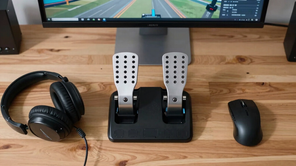 flight simulator pedals