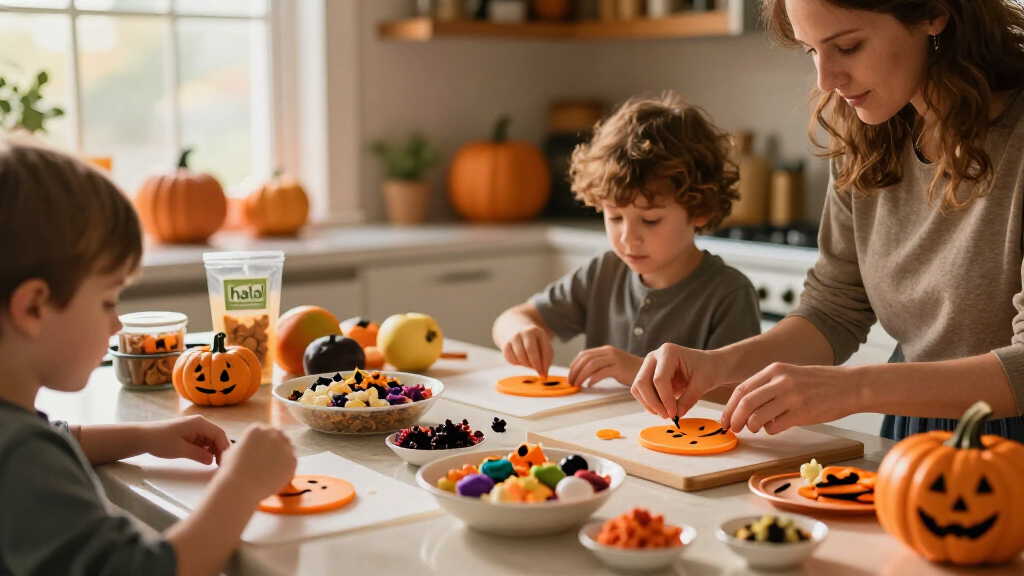 halal Halloween party snacks