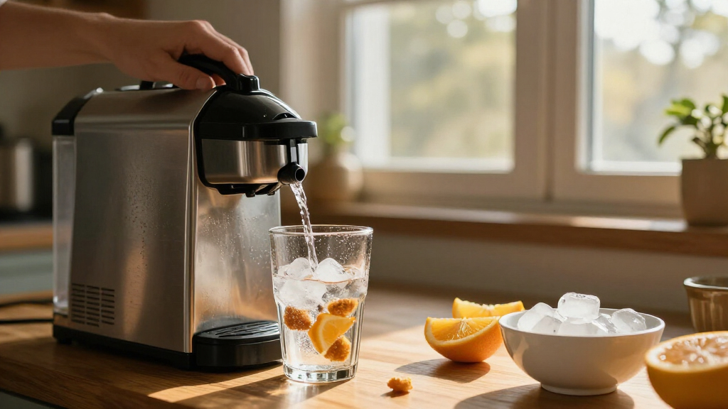 commercial nugget ice machine