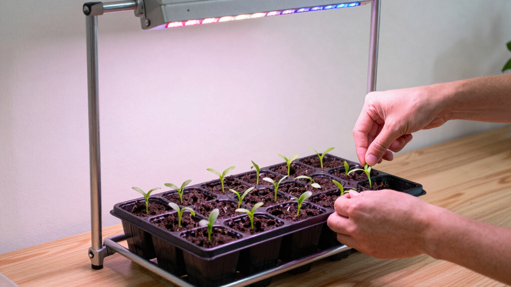 best seed starting rack with grow lights