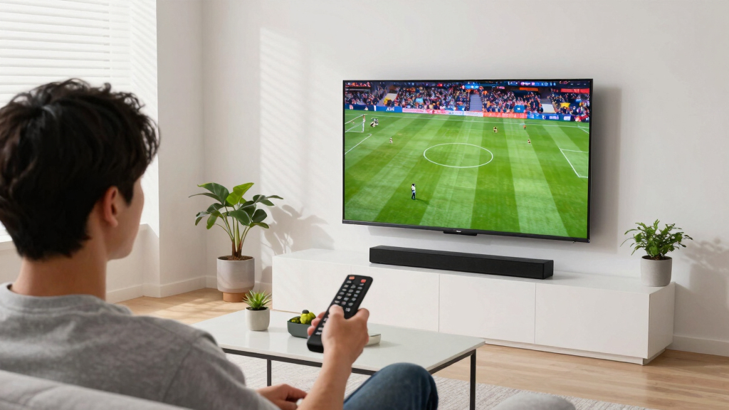 4K smart TVs for sports streaming