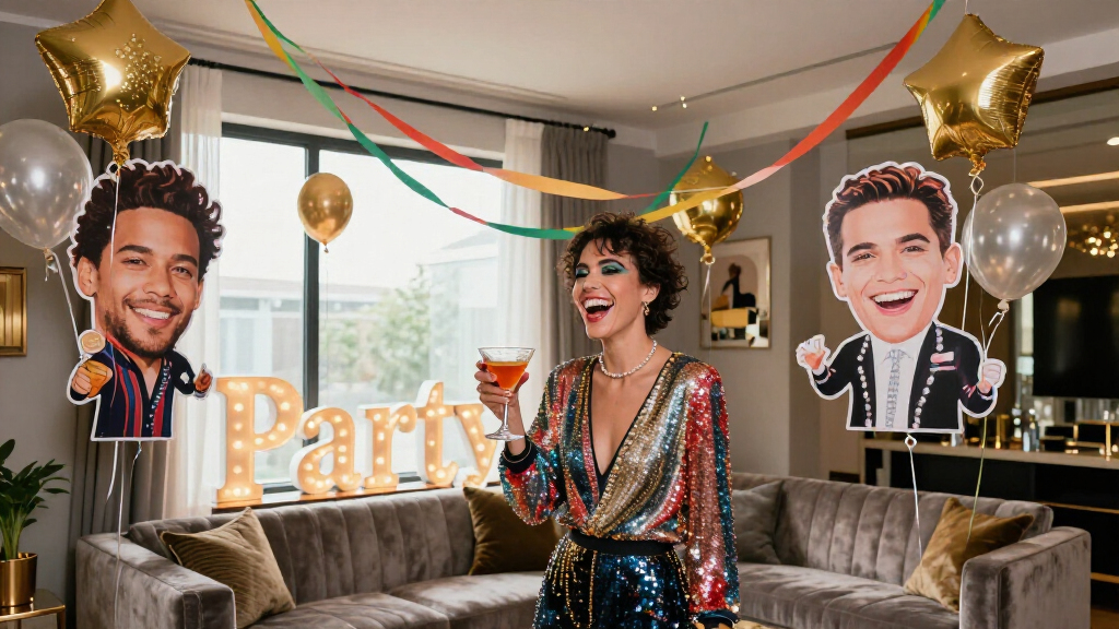 celebrity-inspired party decor