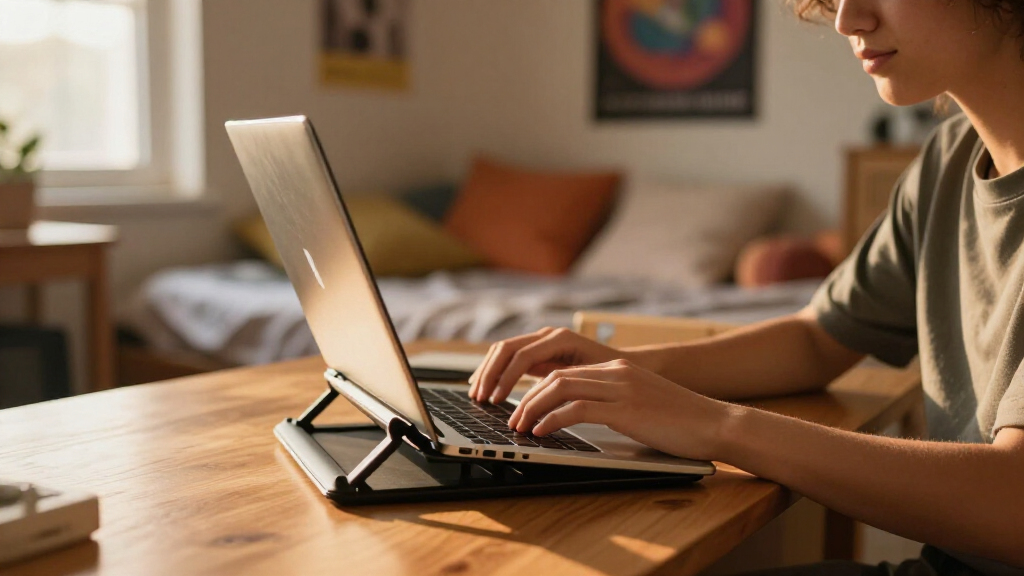 student-friendly ergonomic laptop stands