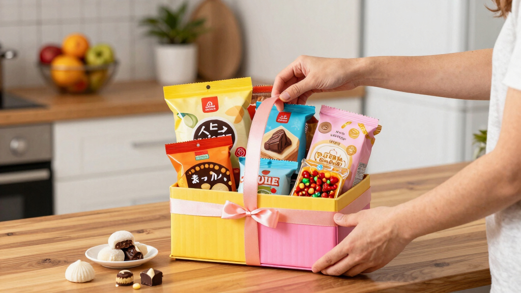 international snack gift baskets