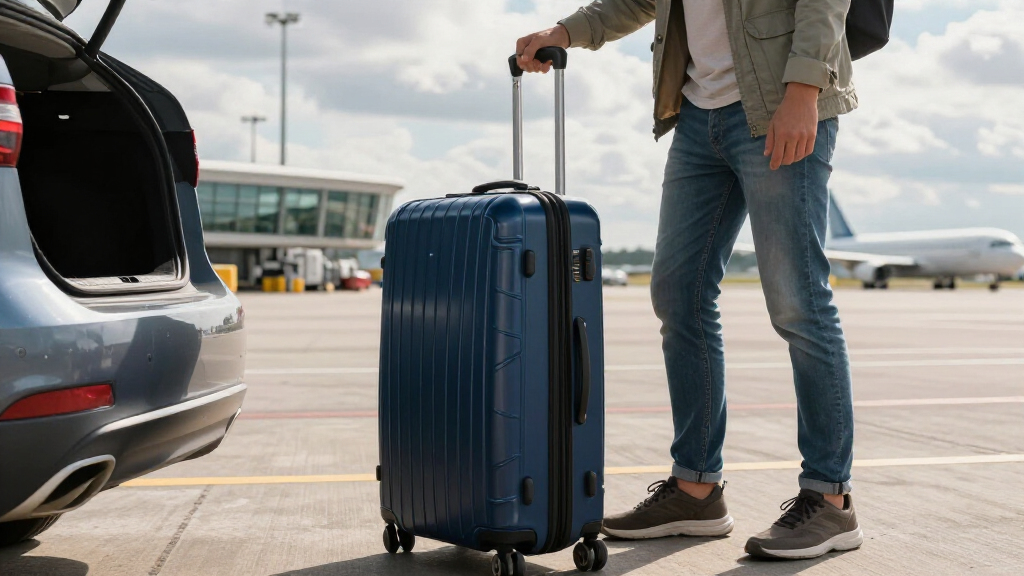 large suitcases for long cruises and flights