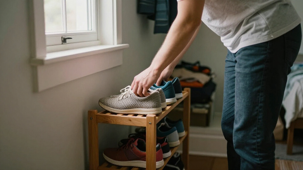 shoe rack for small closet