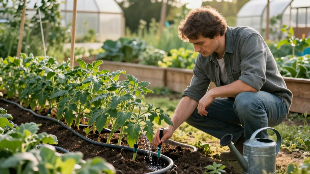 drip irrigation kits for vegetable gardens