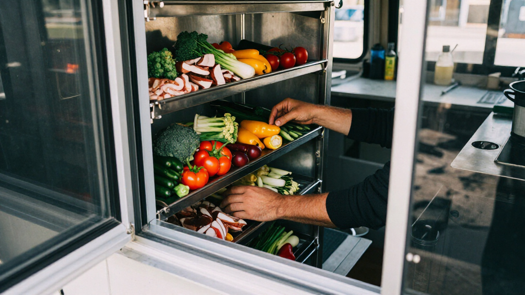 best compact commercial refrigerators for small food trucks