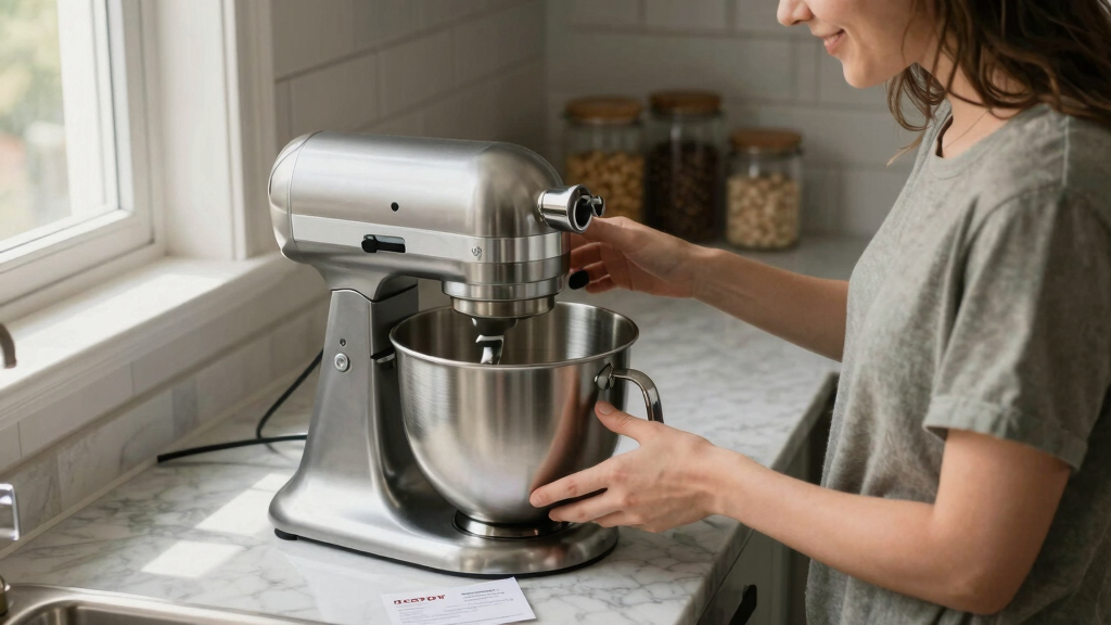 stand mixers with warranty and customer support