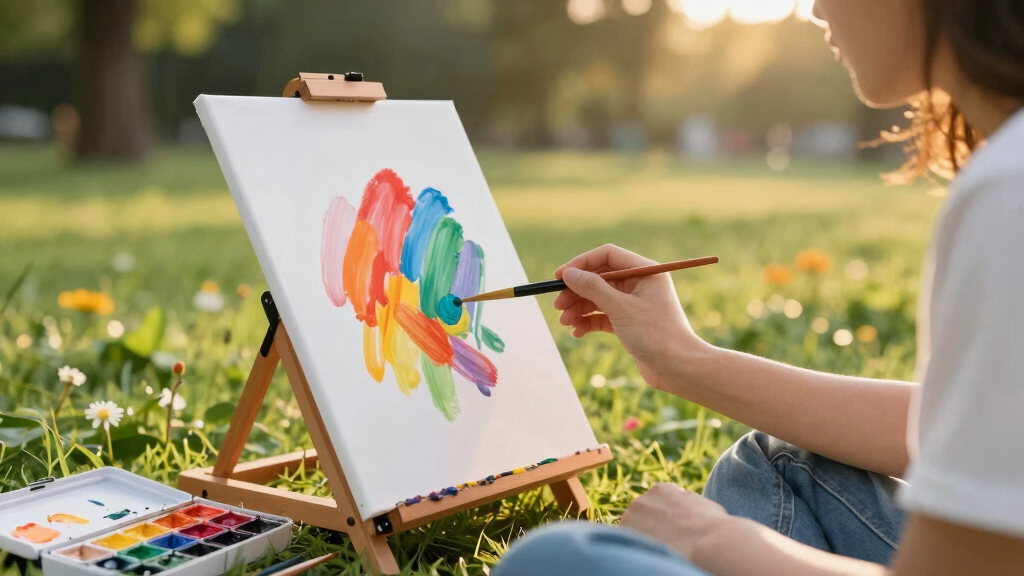 outdoor art supplies for spring