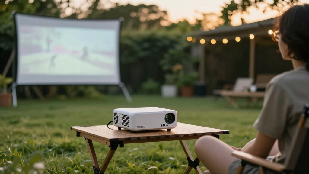 portable outdoor projectors