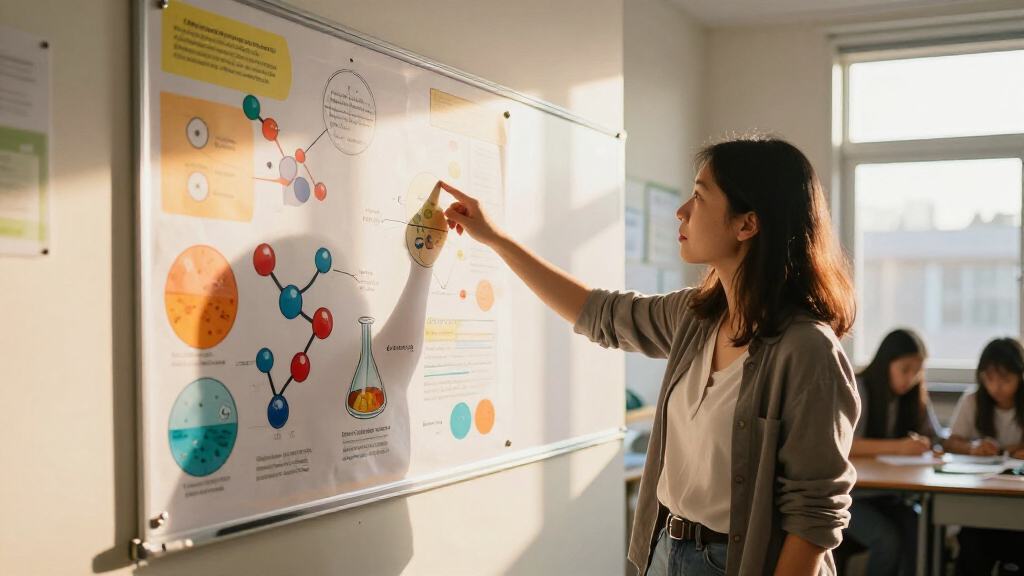 educational science reference posters