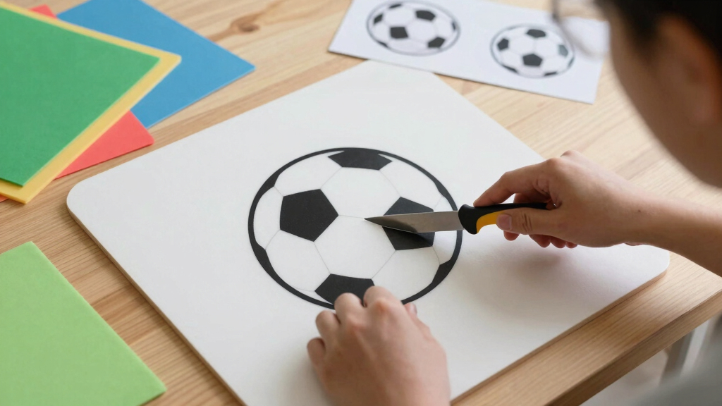 soccer-themed wall art