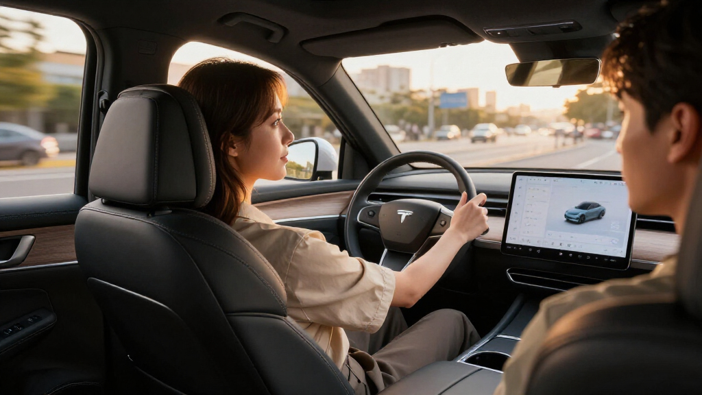 best car passenger screens