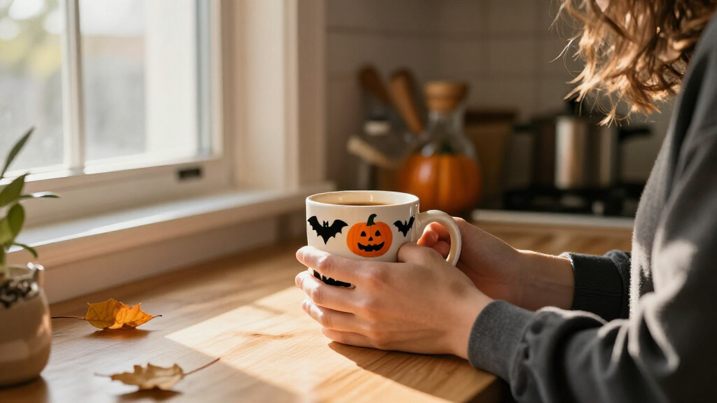 Halloween coffee mugs