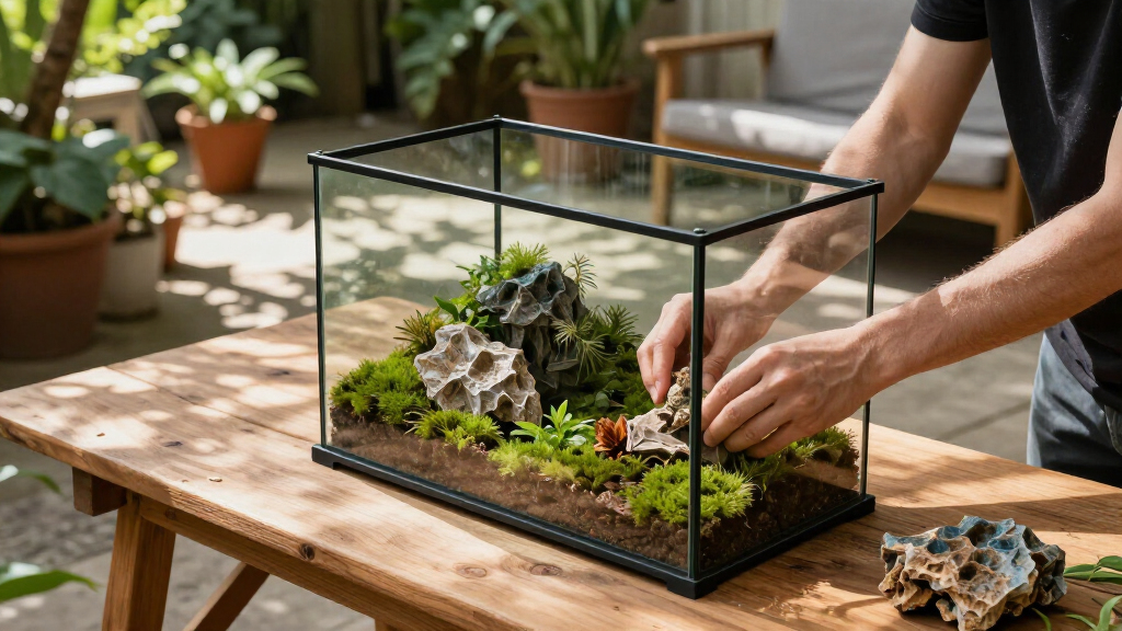luxury reptile terrariums