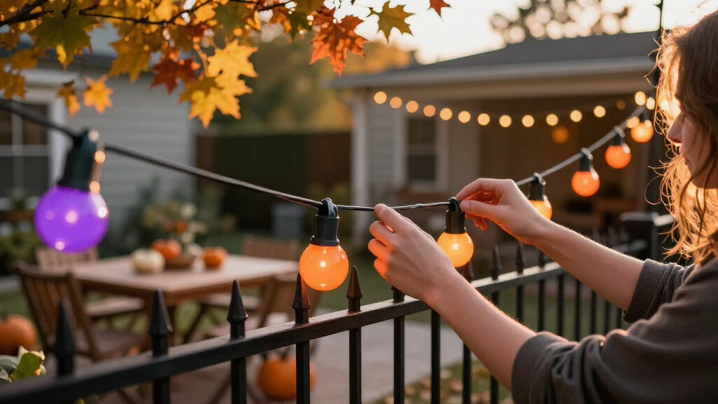 halloween string lights