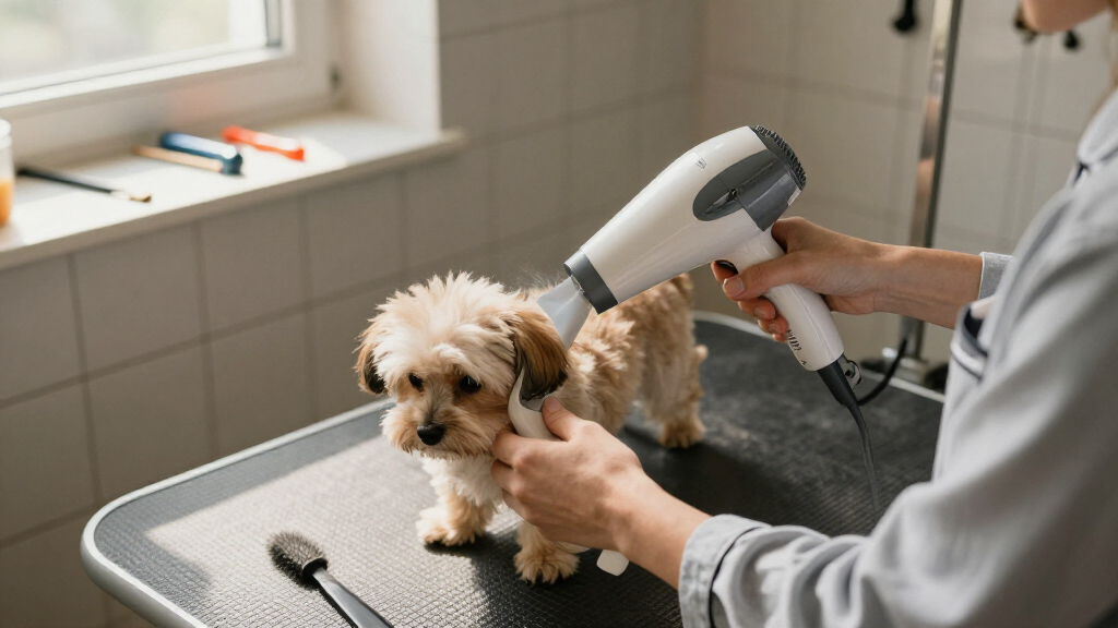 high velocity dryer for grooming at home